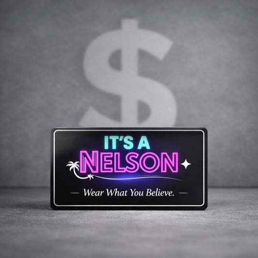 It's A Nelson Gift Card