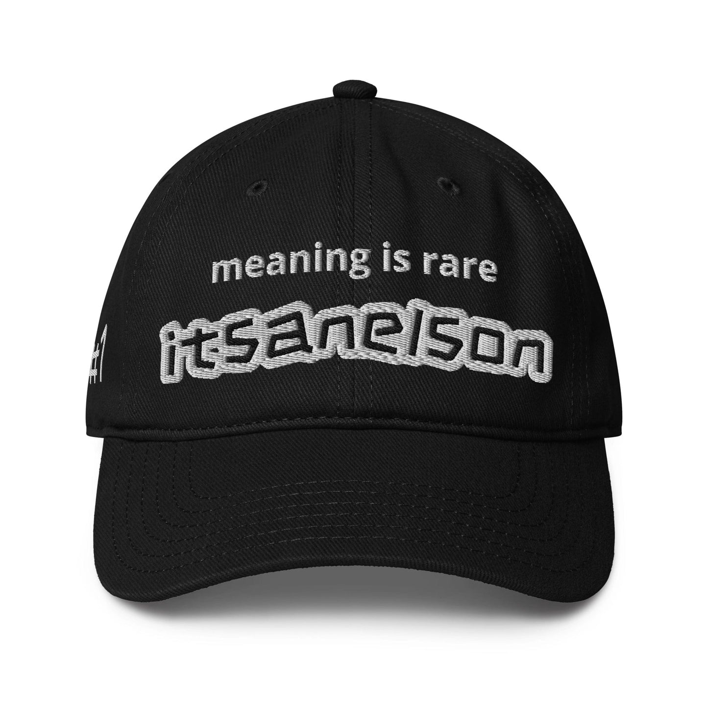It's A Nelson EMBROIDERY MEANING IS RARE | Low-Profile Baseball Cap