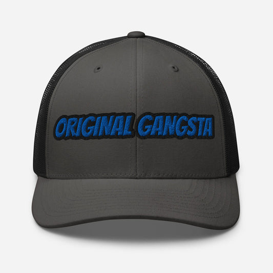 It's A Nelson EMBROIDERY ORIGINAL GANGSTA | Trucker Cap