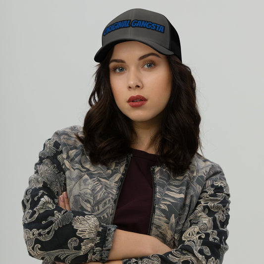 It's A Nelson EMBROIDERY ORIGINAL GANGSTA | Trucker Cap