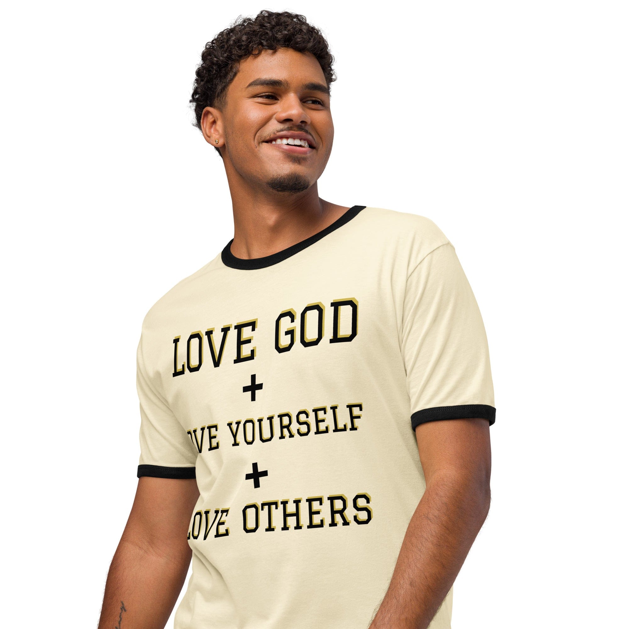 It's A Nelson T-SHIRT LOVE GOD | Unisex Ringer T-Shirt